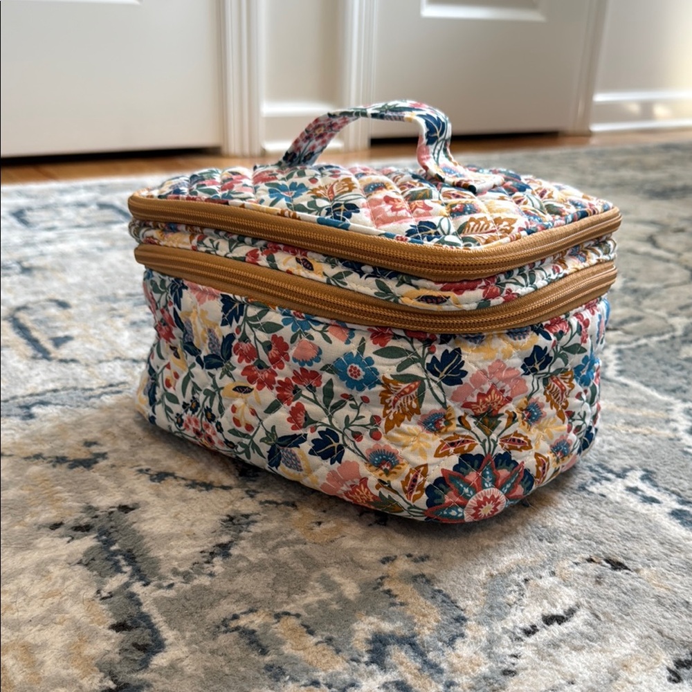 Vera Bradley Floral Cosmetic Bag - Multicolor